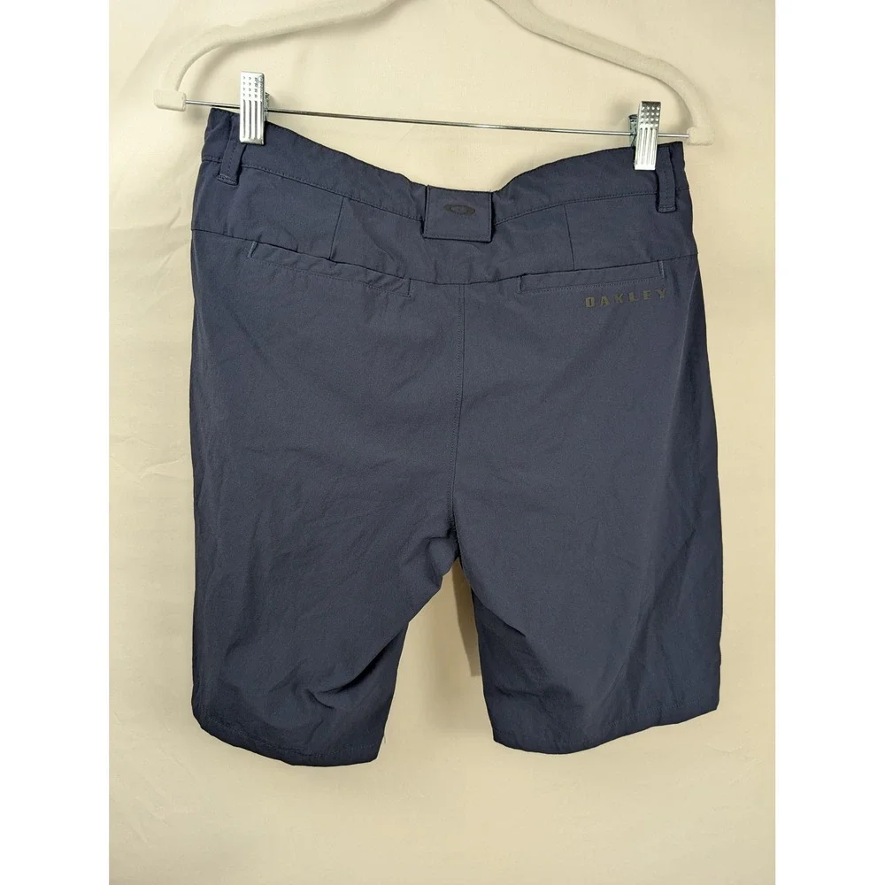 Oakley Mens Regular Fit‎ Performance Shorts Navy Blue Size 30 Athletic Outdoor